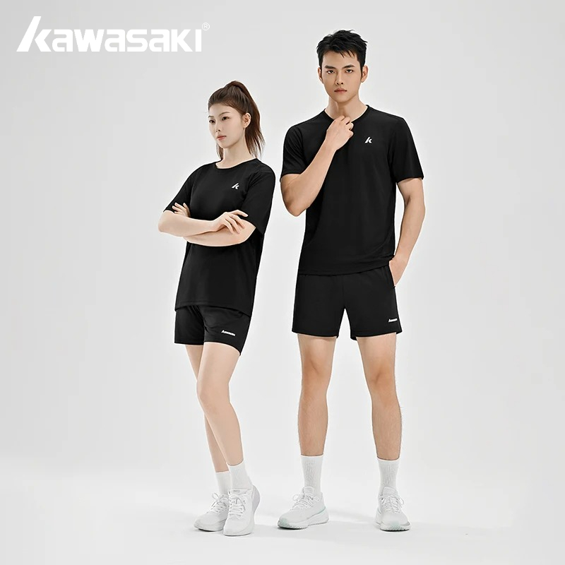 Badminton Aesthetic - Kawasaki Men Couples Badminton Sets Short-sleeved