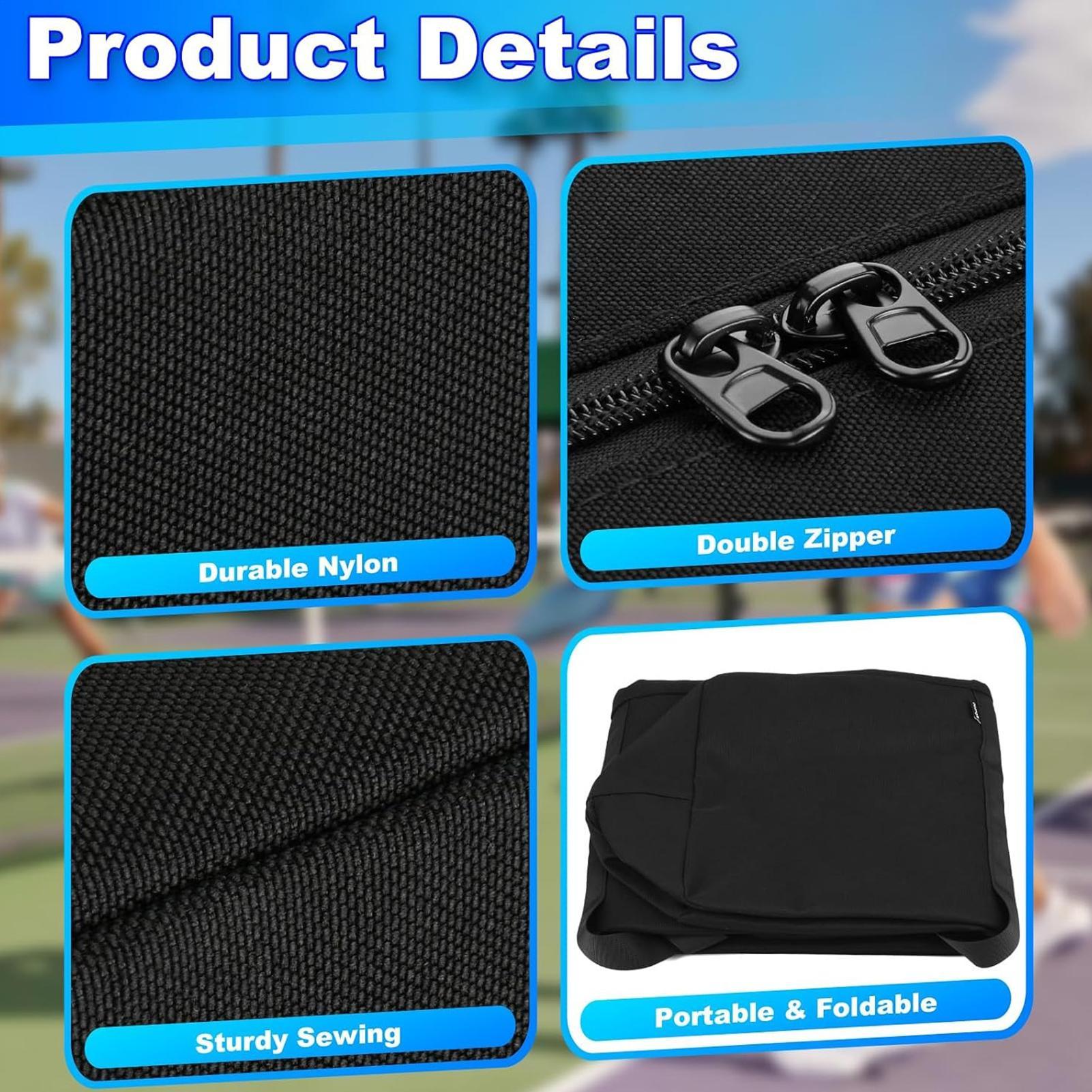 Pickleball Net Bag Foldable Ne - Badminton Net ulasan dan harga