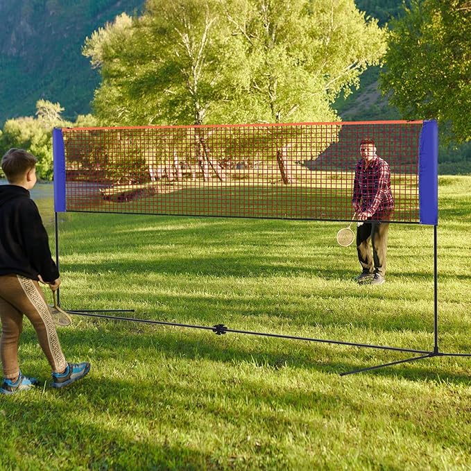 Portable Badminton Net Small S - Badminton Net ulasan dan harga