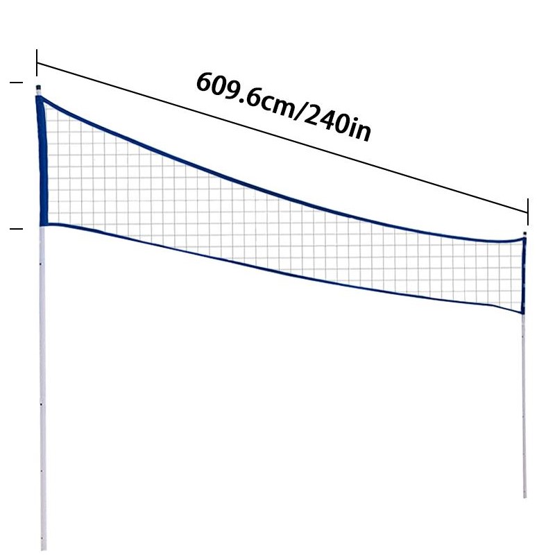 Portable Badminton Net Trainin - Badminton Net ulasan dan harga