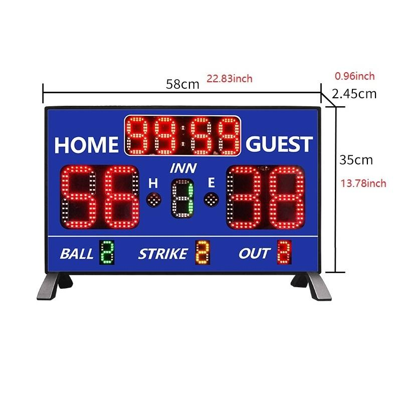 Electronic Digital LED Basketb - Scoreboard Digital ulasan dan harga