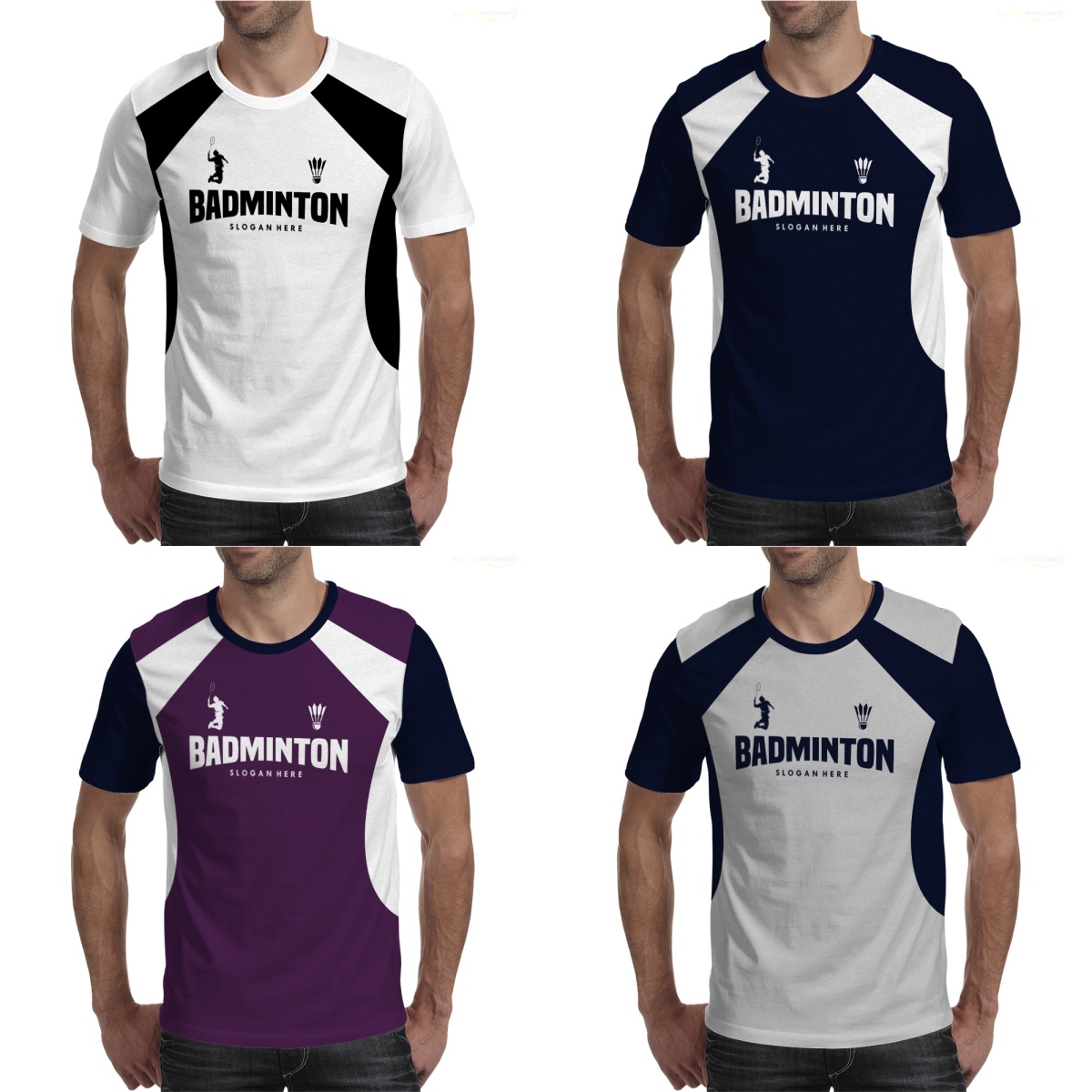 Badminton Jersey T Shirts Men  - Badminton Aesthetic ulasan dan harga