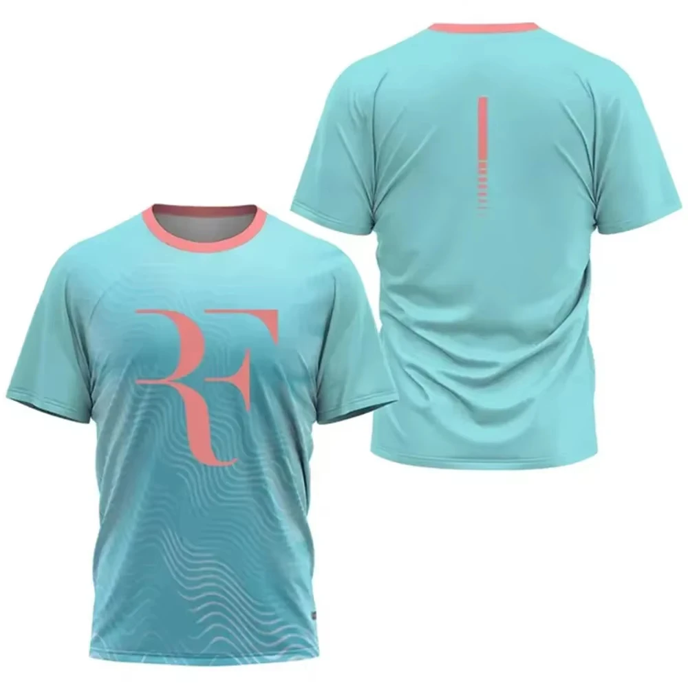 Summer Quick Dry Sports T-Shir - Badminton Aesthetic ulasan dan harga