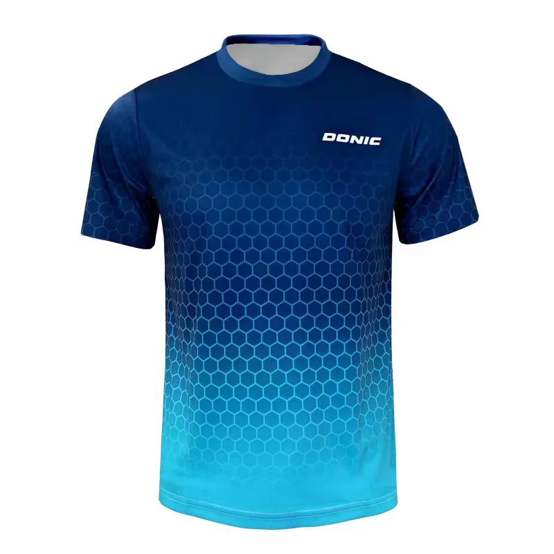 New Men's Table Tennis T-Shirt - Badminton Aesthetic ulasan dan harga