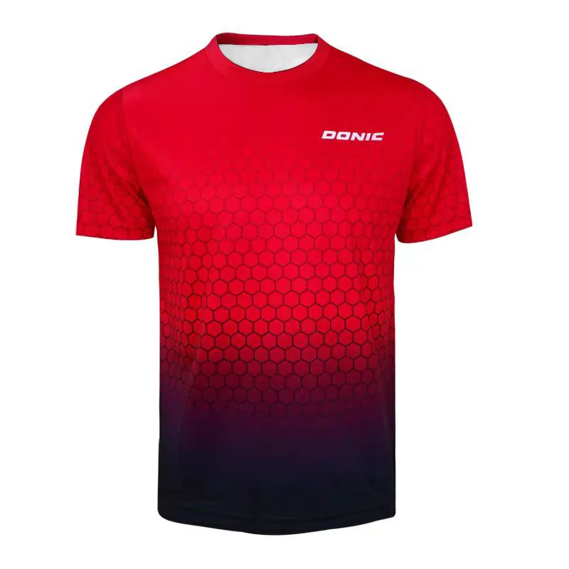 New Men's Table Tennis T-Shirt - Badminton Aesthetic ulasan dan harga