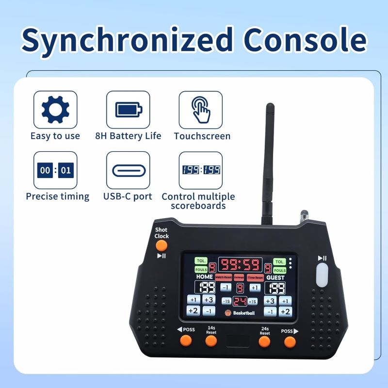 Portable Wireless Remote Conso - Scoreboard Digital ulasan dan harga