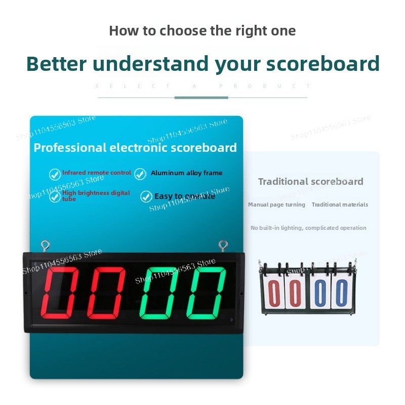 Remote Control Digital Score K - Scoreboard Digital ulasan dan harga